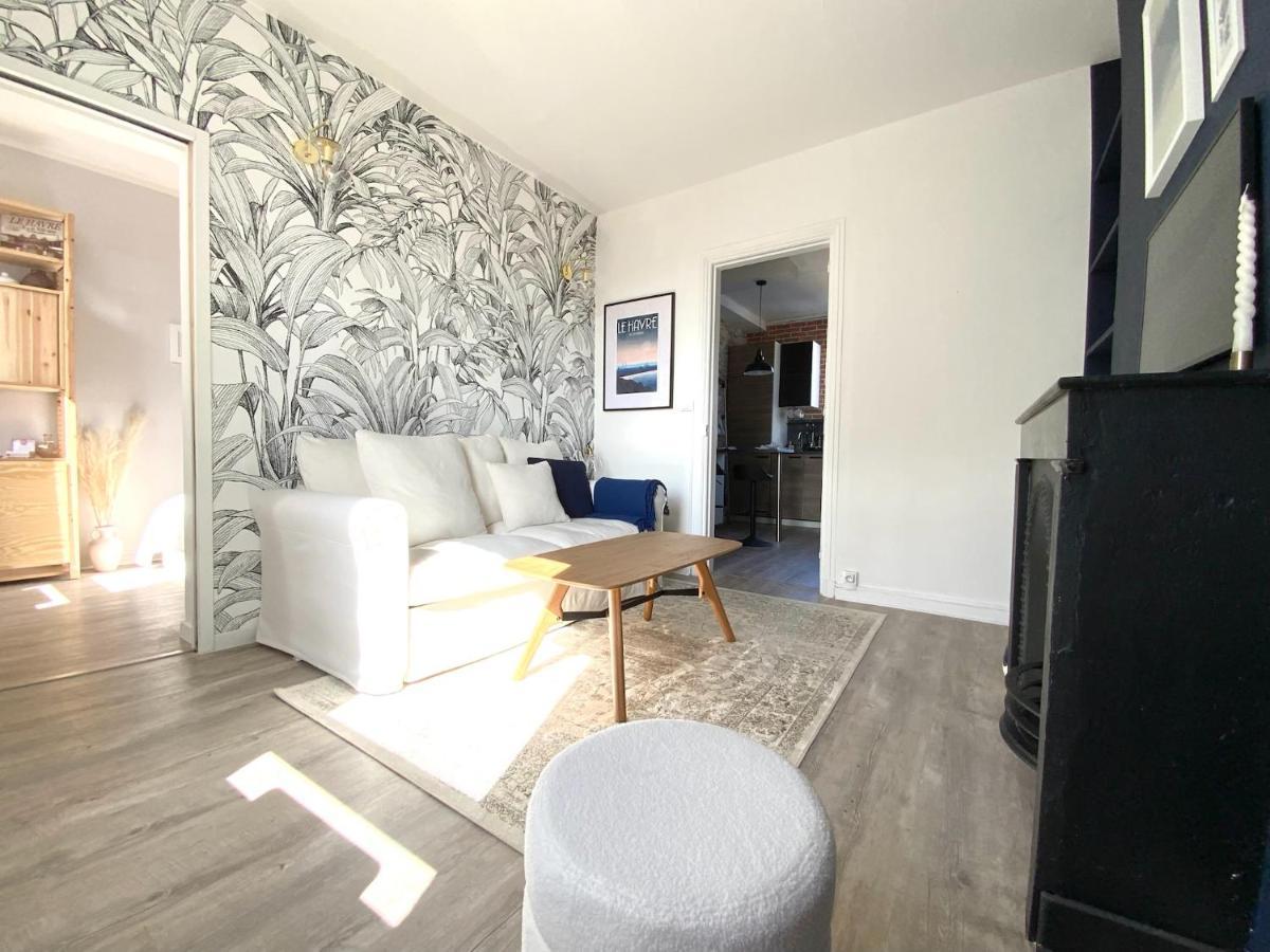 Appartements chaleureux - 15 min à pied de la gare Le Havre Exterior foto